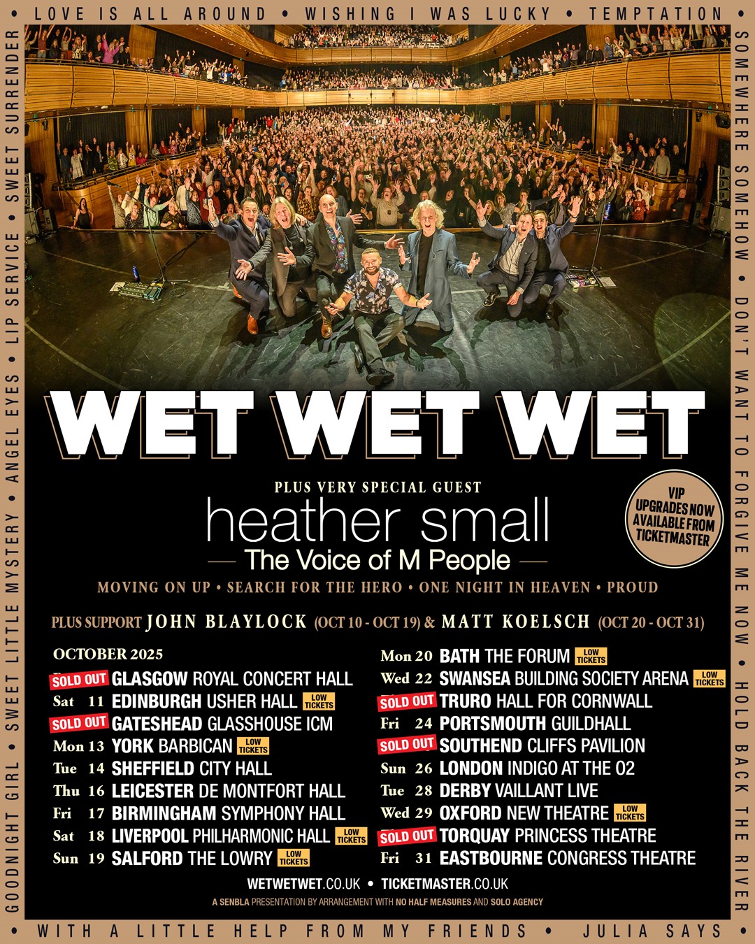 Heather Small Tour Poster 2026–2027